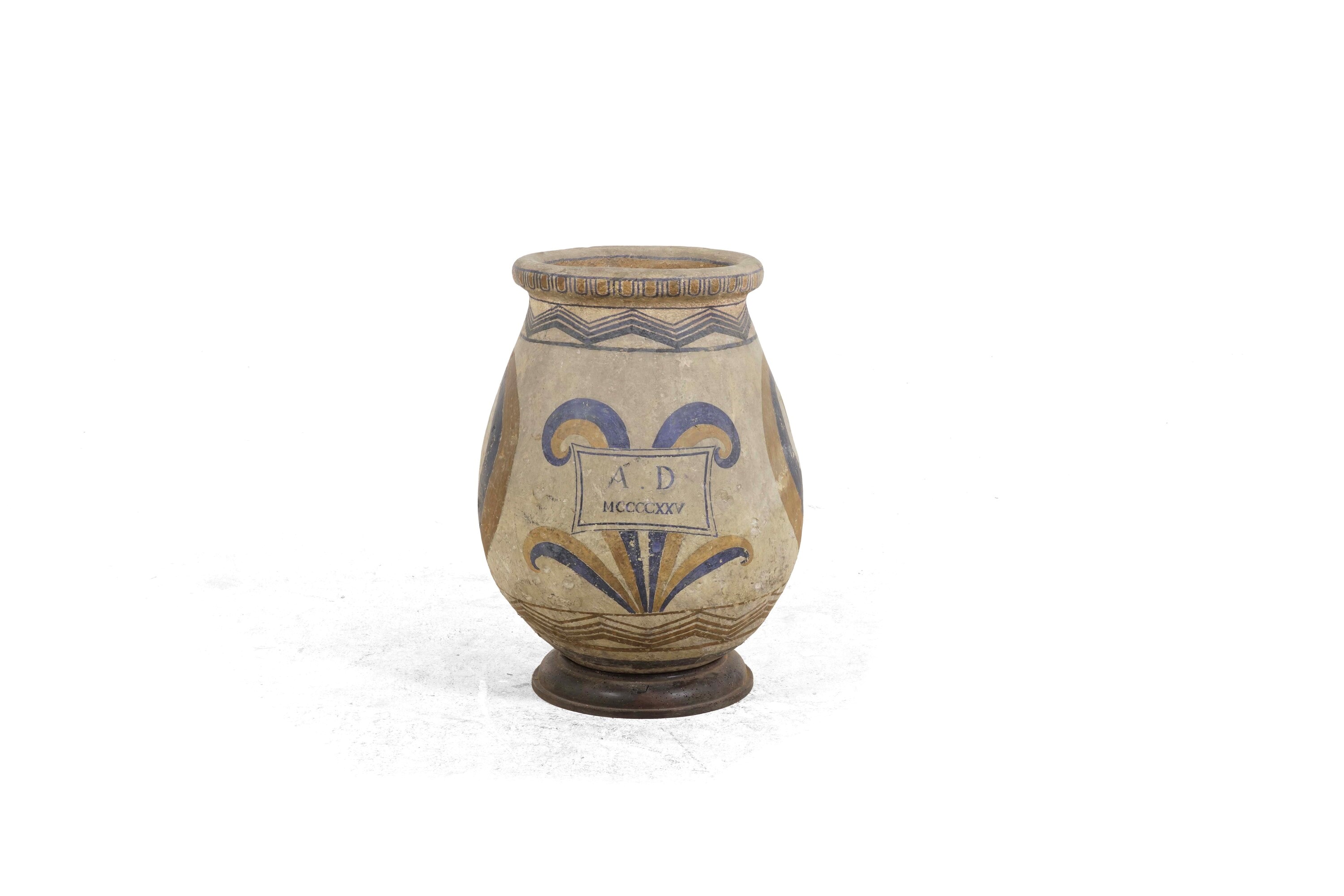 Orcio in Terracotta Dipinta