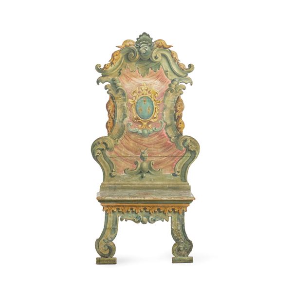 Panca da ingresso. XVII-XVIII secolo