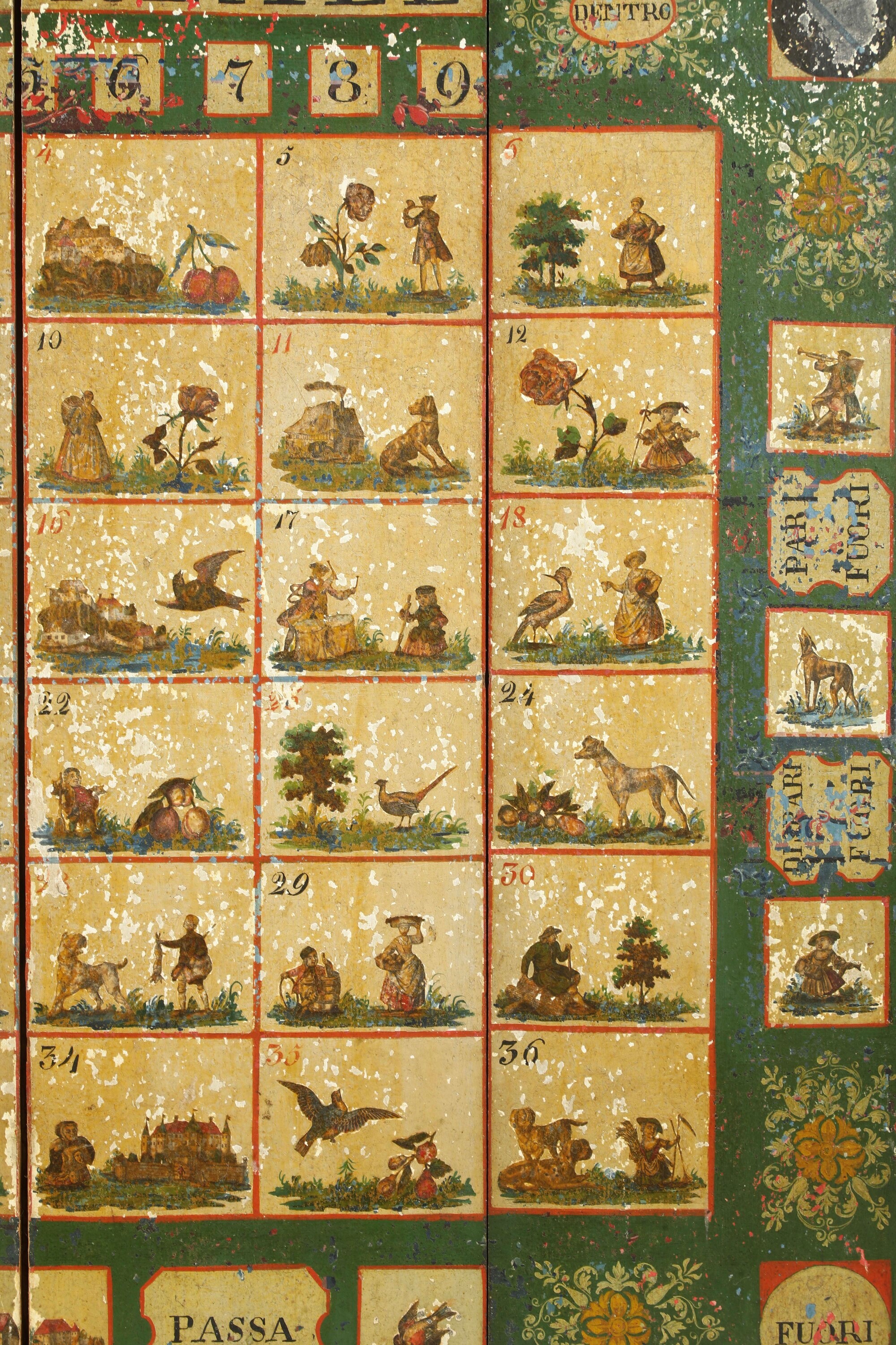 Gioco del Lotto Reale. XIX Secolo