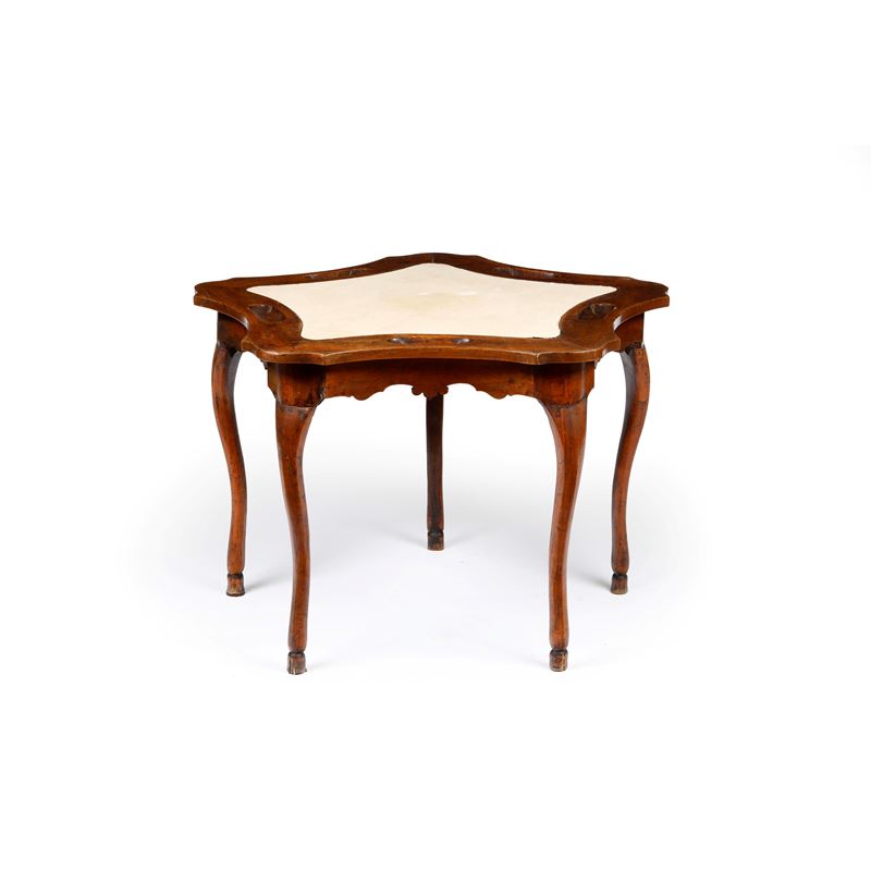 Tavolo da gioco Luigi XV. Veneto, XVIII secolo  - Auction Italian Mansions - Cambi Casa d'Aste