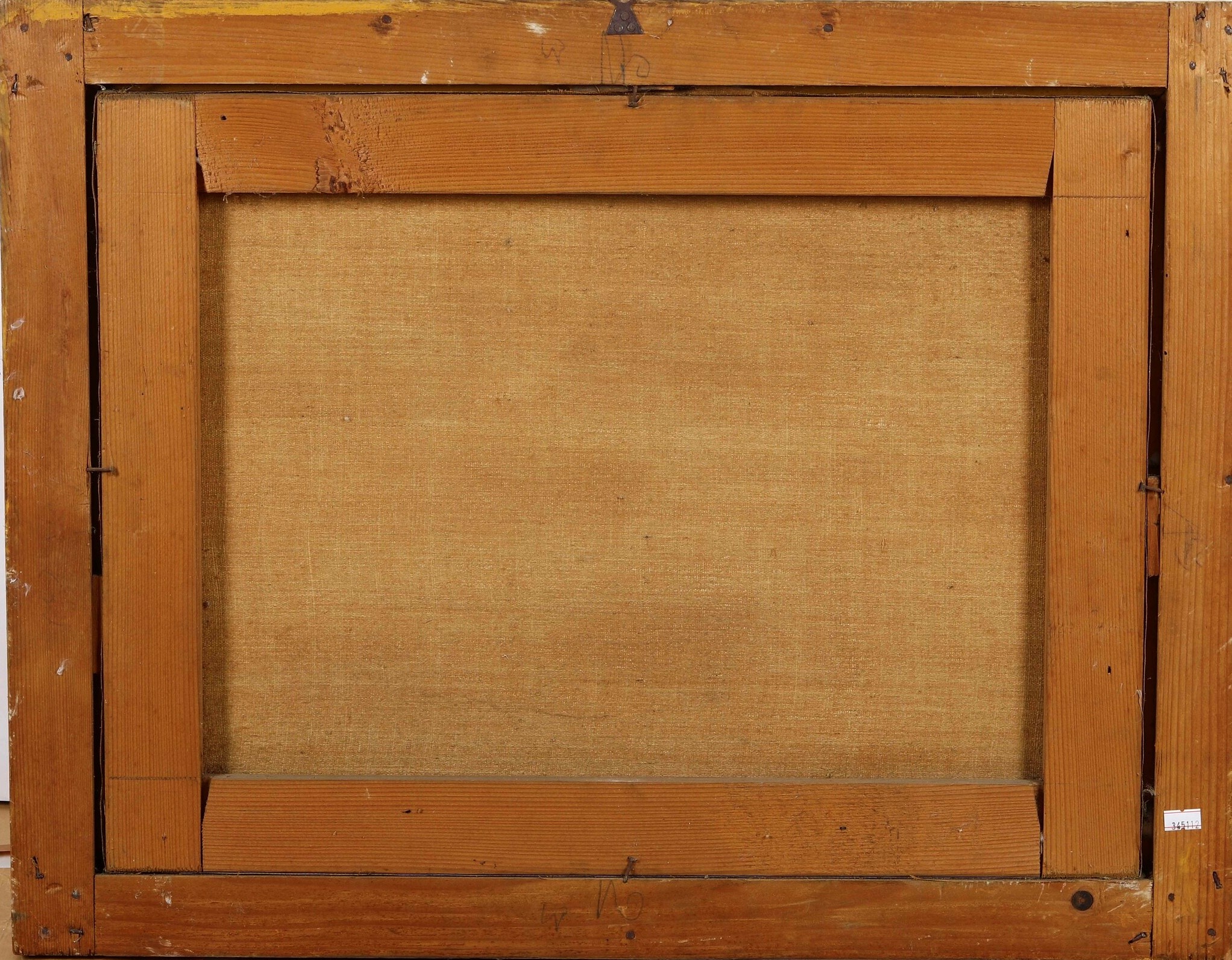 Pittore del XIX secolo, Paesaggi con scene di caccia, quattro dipinti a olio su tela