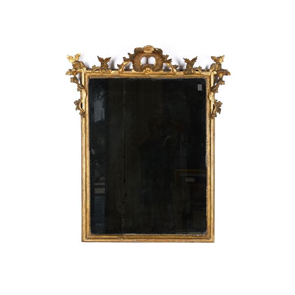 Specchiera. Napoli, XVIII secolo