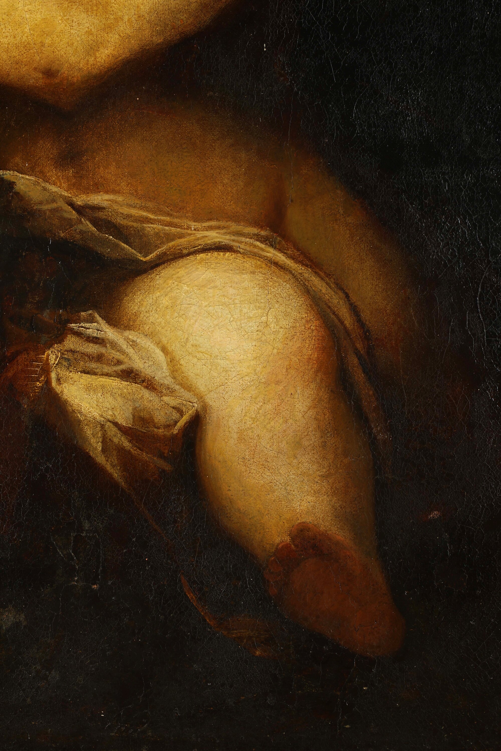 Valerio Castello - Figure di putti, olio su tela