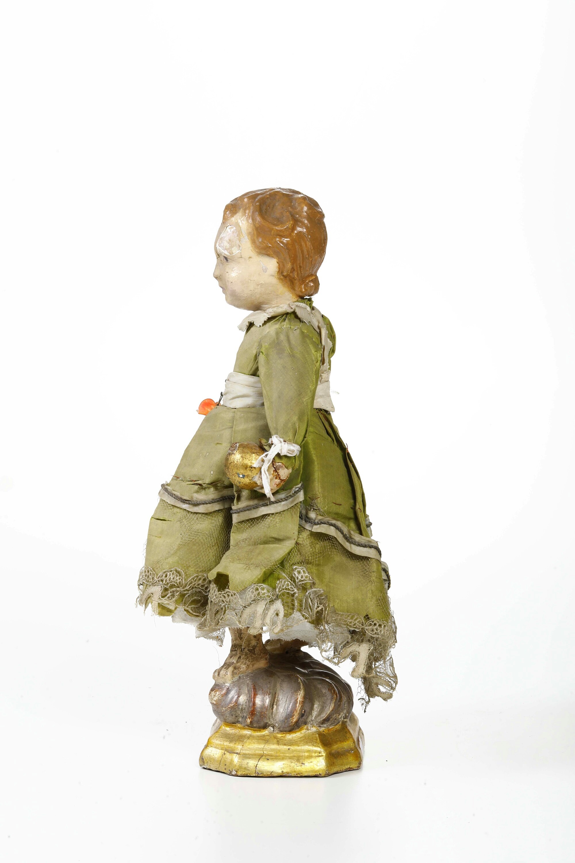 Gesù Bambino in Veste di Salvator Mundi