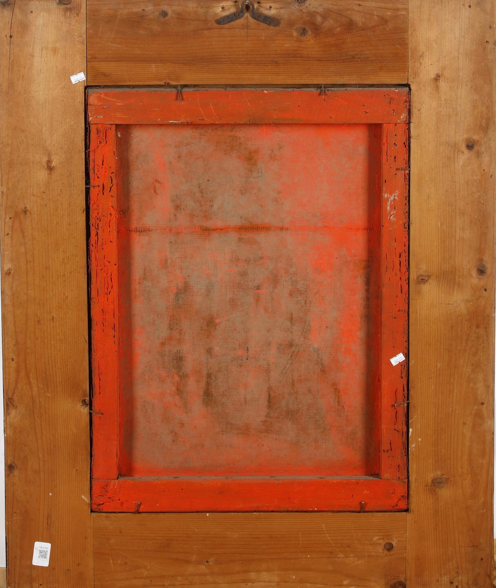 Scuola romana del XVIII secolo, Ritratto del Cardinale P. Tolomaeus, olio su tela