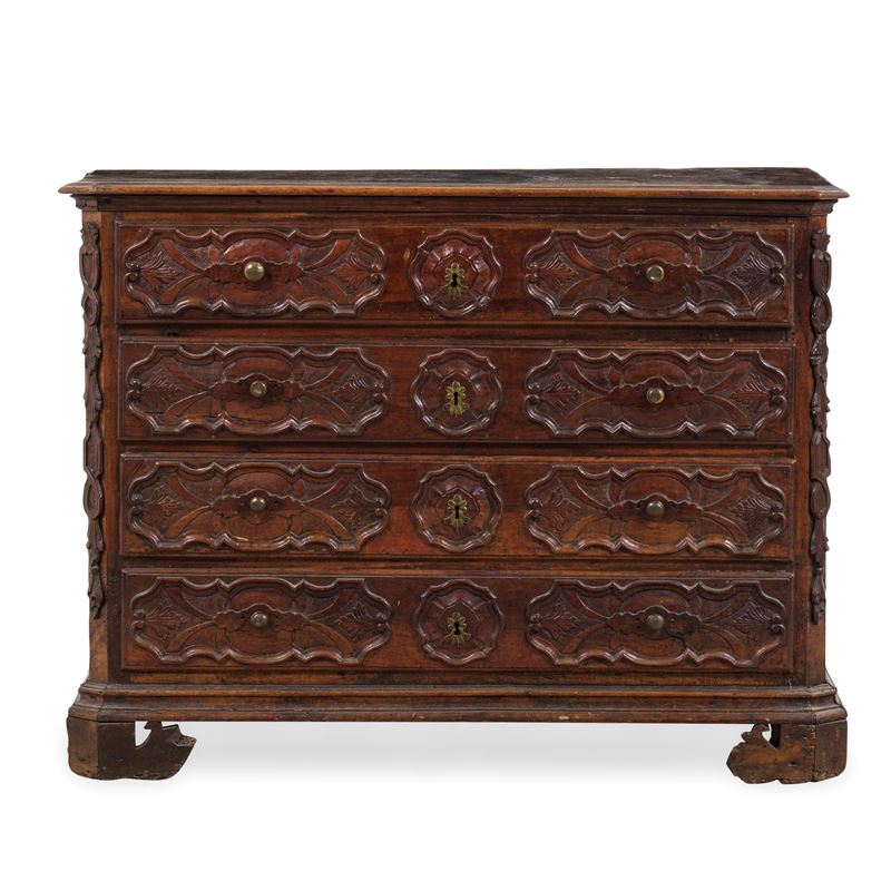 Cassettone. Piemonte, XVII-XVIII secolo  - Asta Dimore Italiane - Cambi Casa d'Aste