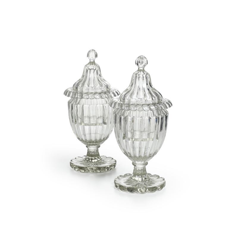 Coppia di gelatiere, 1900 circa.  - Auction Italian Mansions - Cambi Casa d'Aste