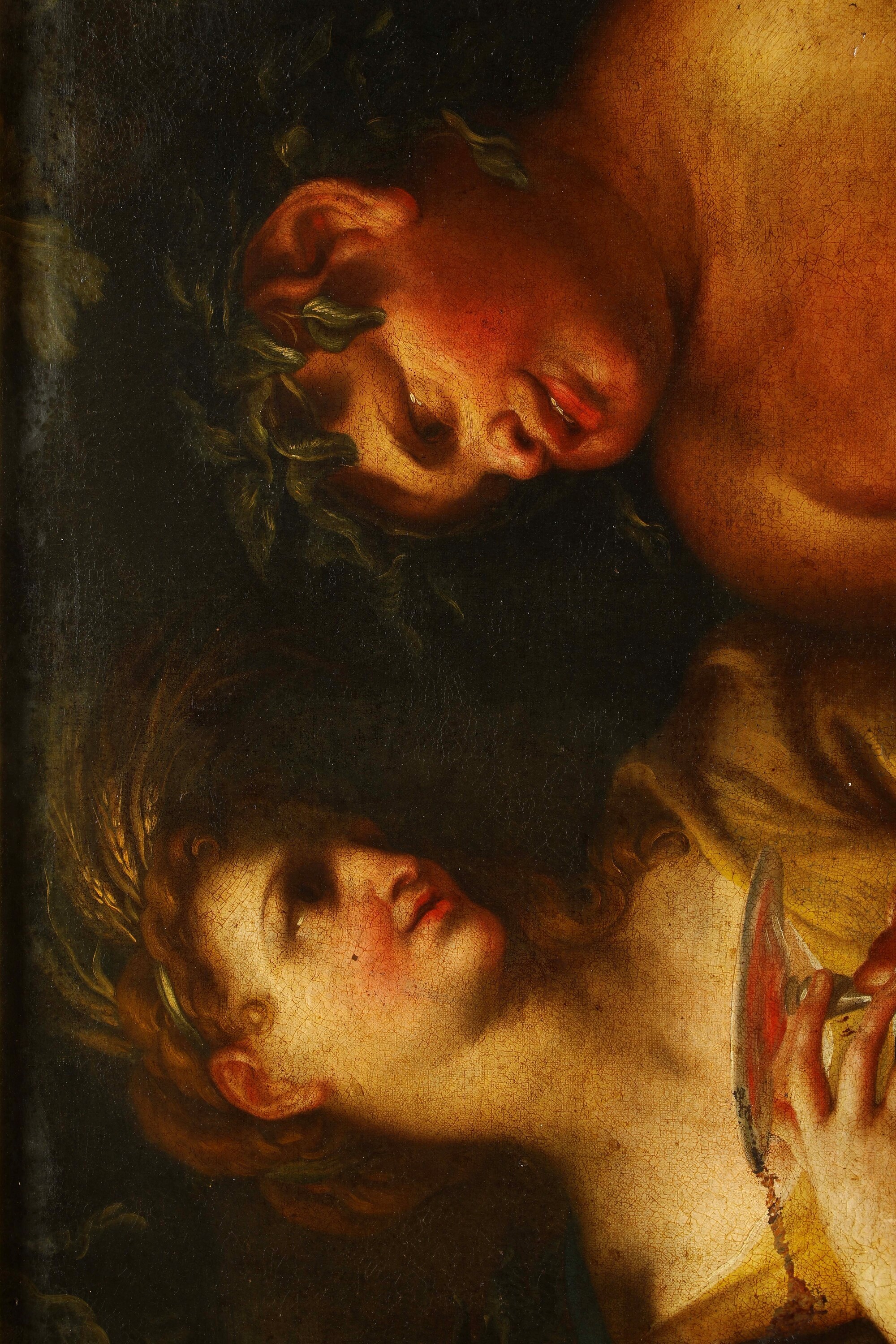 Domenico Piola, Bacco e Cerere, olio su tela