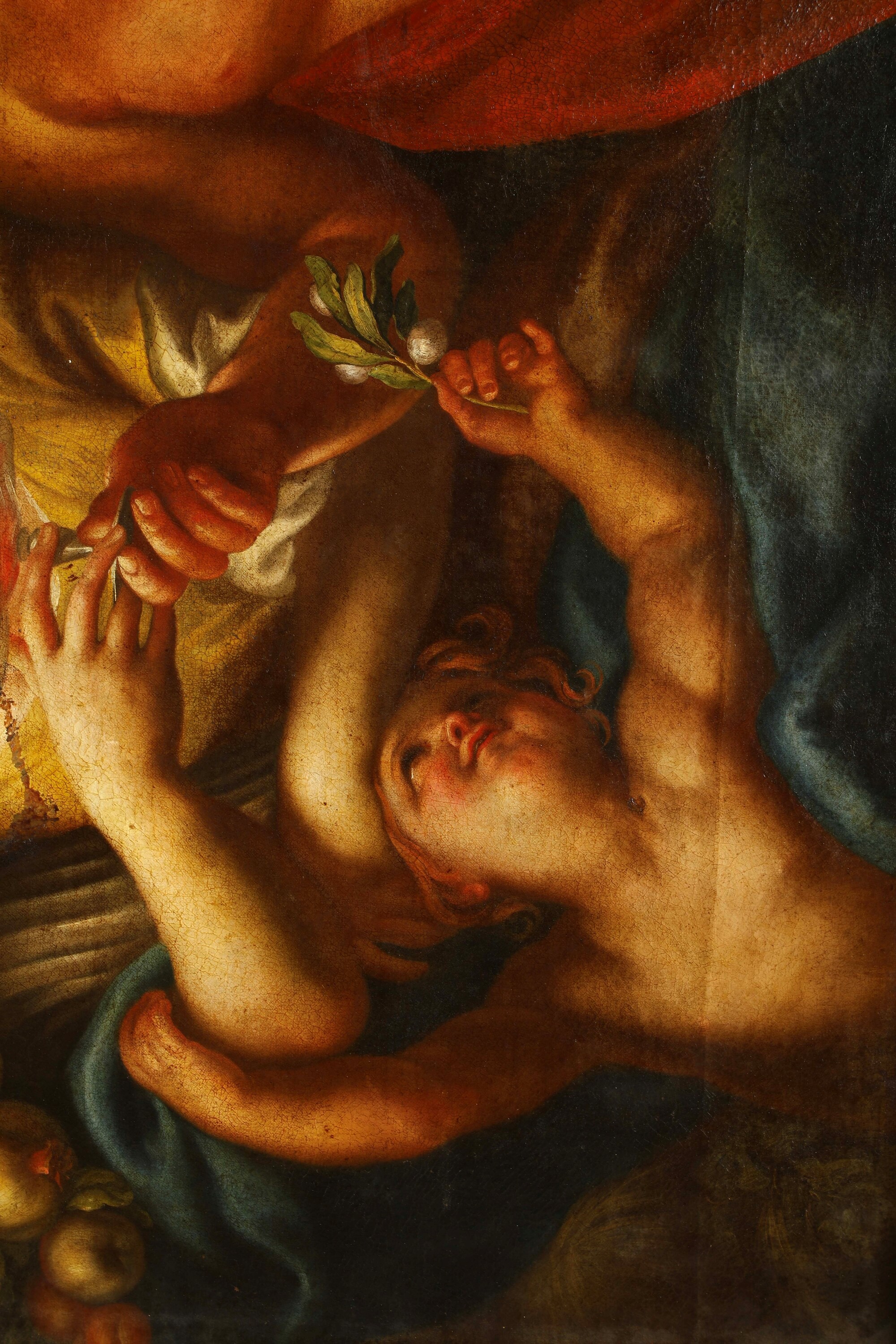 Domenico Piola, Bacco e Cerere, olio su tela