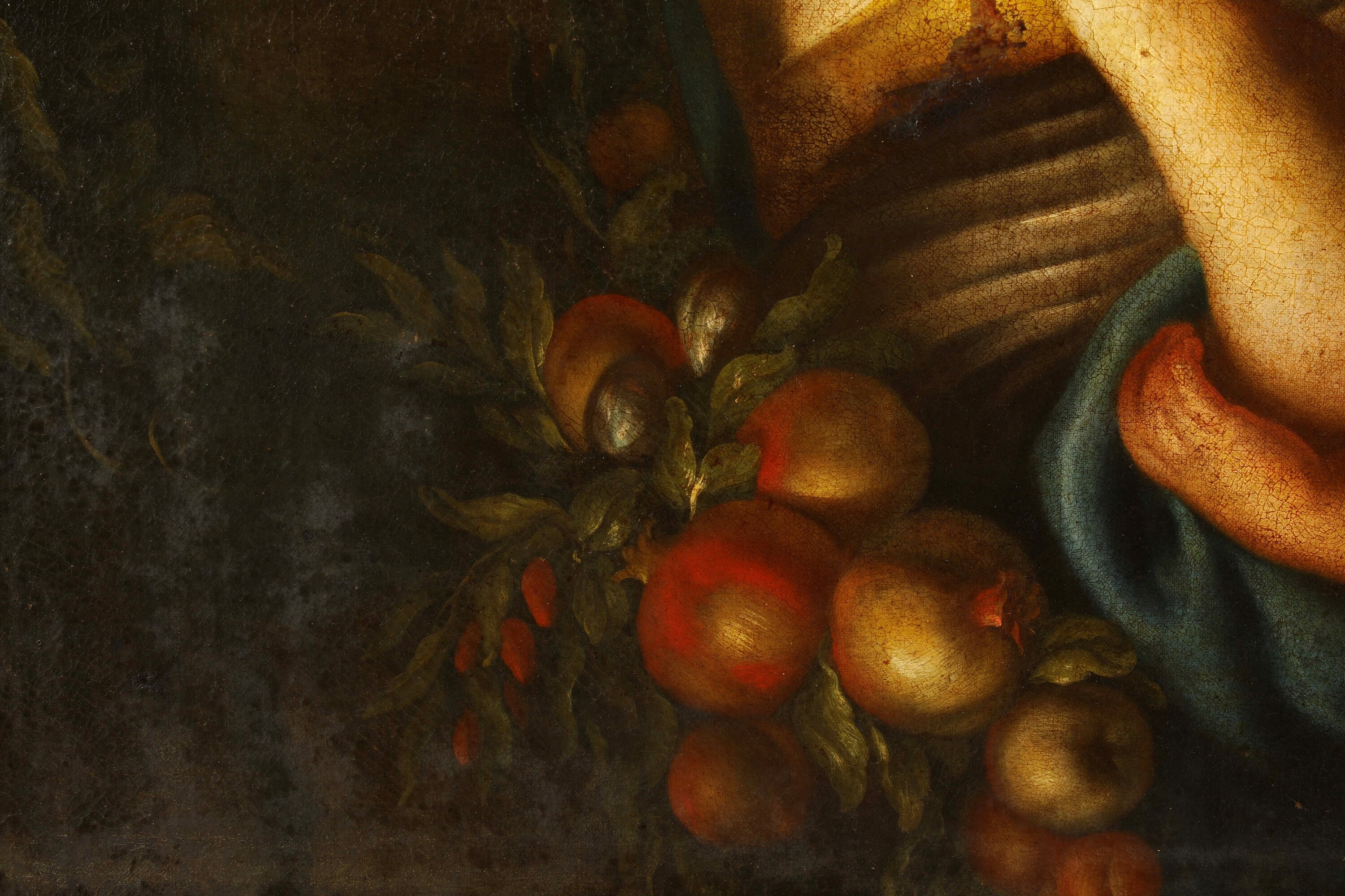 Domenico Piola, Bacco e Cerere, olio su tela