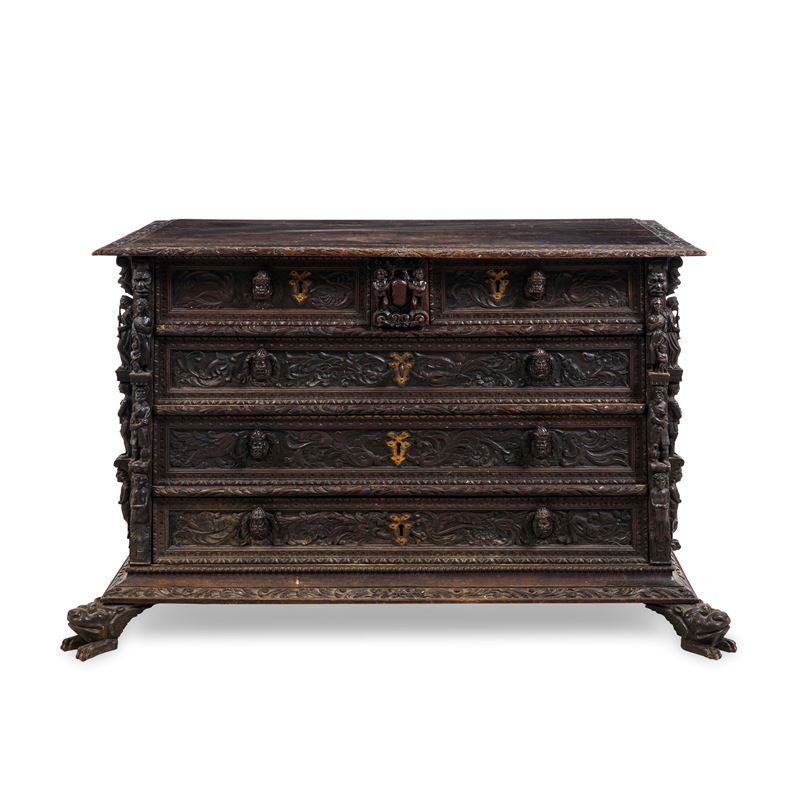 Cassettone a bambocci. Genova, XIX-XX secolo  - Auction Italian Mansions - Cambi Casa d'Aste