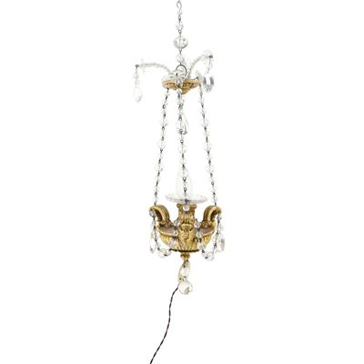Lampadario da Santissimo. Fine XIX-XX Secolo