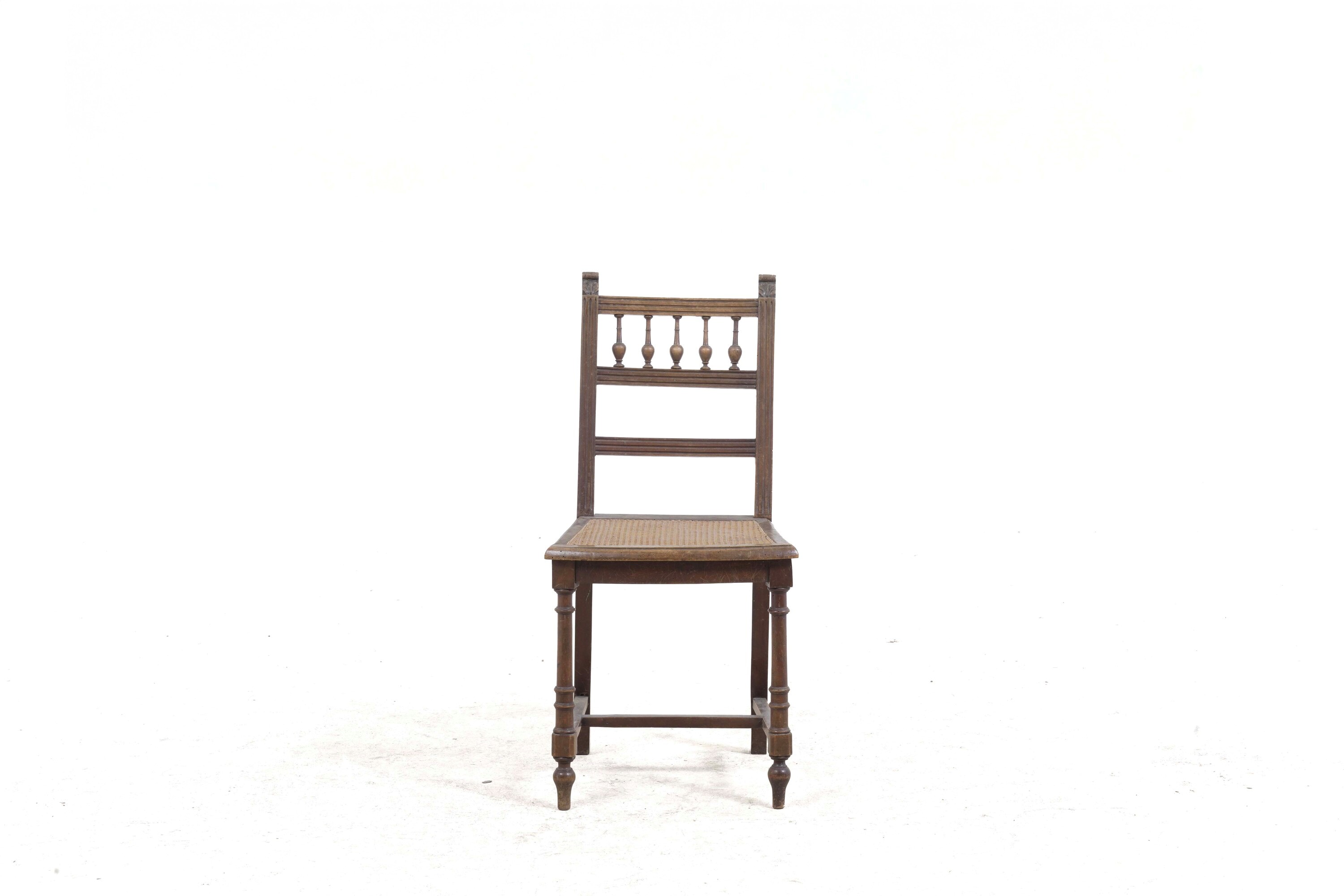 Sedia in Legno e Cannetè