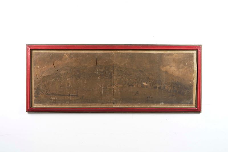 Giolfi Antonio, Torricelli Giuseppe, Guidotti Gian Lorenzo Veduta della città di Genova  - Asta Dimore Italiane TIME - Cambi Casa d'Aste