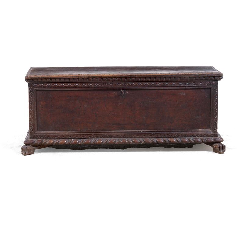 Cassapanca. XVII secolo  - Asta Dimore Italiane - Cambi Casa d'Aste