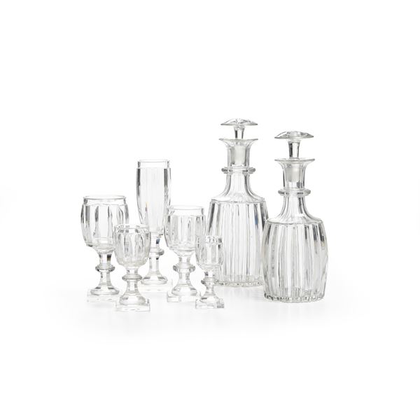 Servizio di calici, XX secolo.