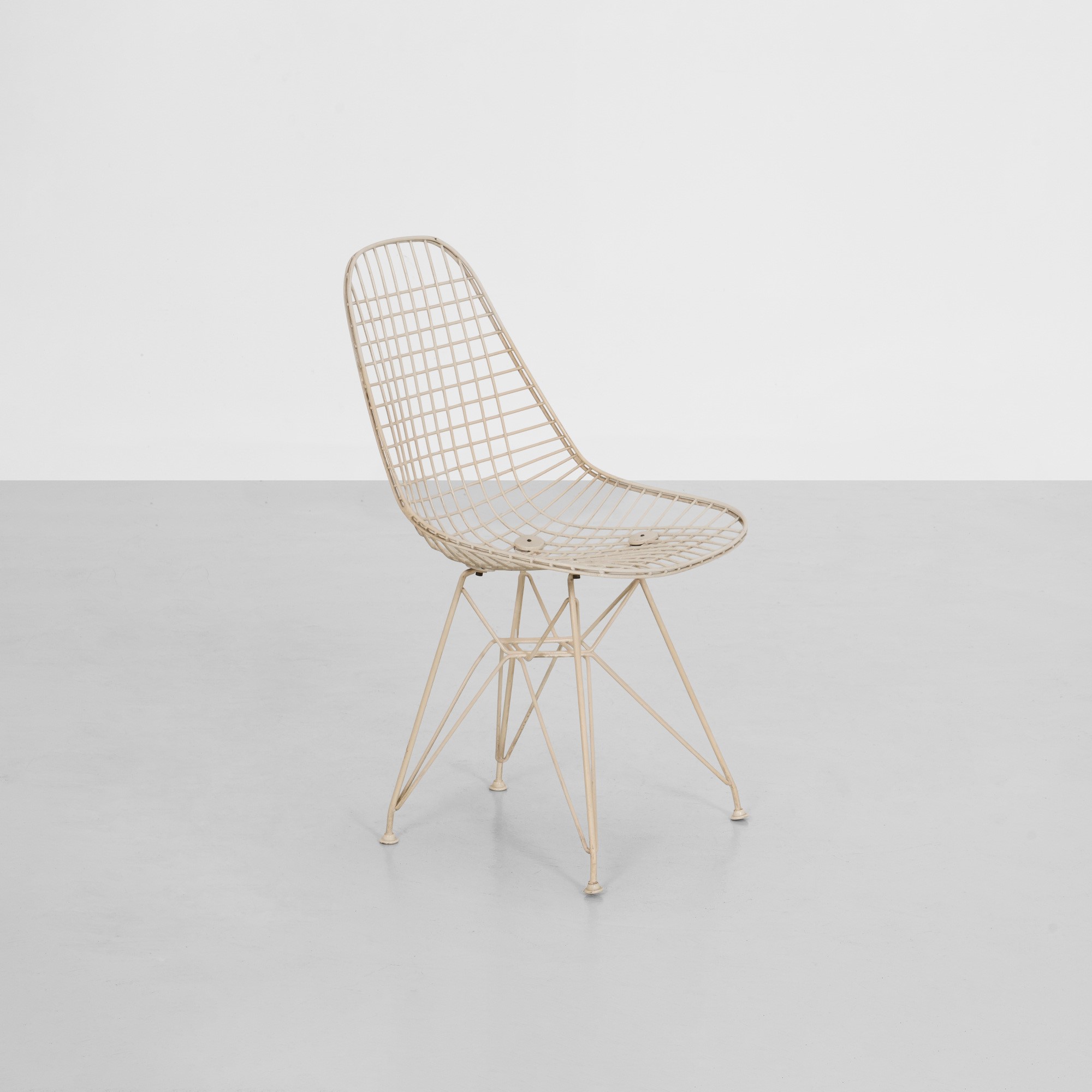 Charles & Ray Eames - Sedia mod. Wire Chair DKR, metallo laccato