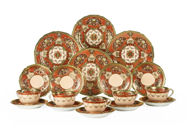 Servizio da tè Giappone, Nagoya, Manifattura di Noritake, XX secolo