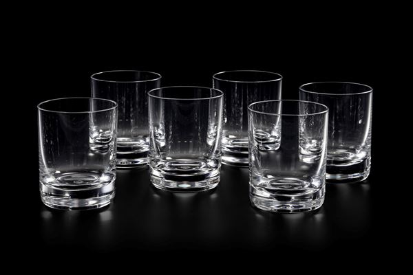 Dodici Tumbler “Perfection” Francia, Manifattura Baccarat, XX secolo