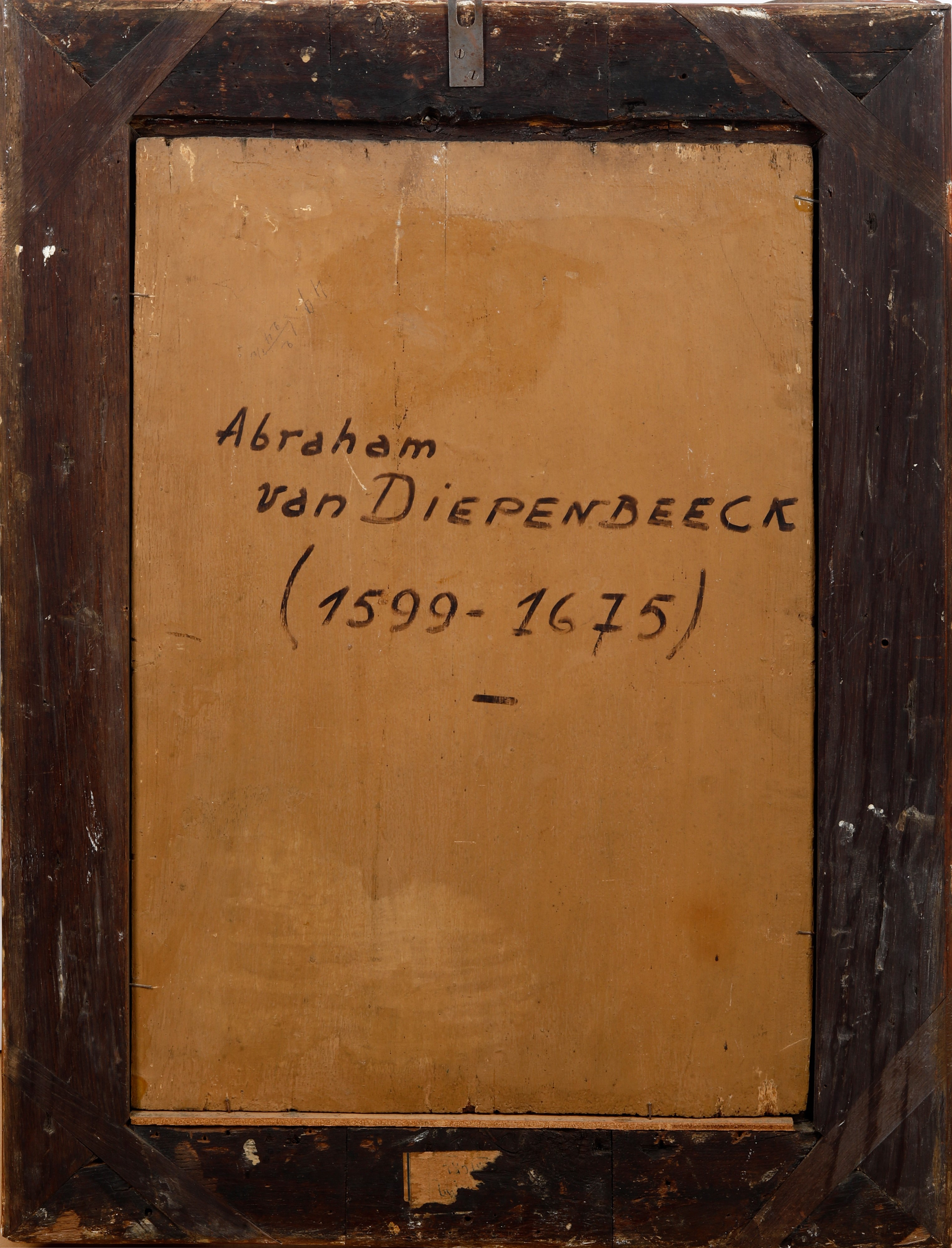 Abraham Van Dieperbeeck - Presentazione di Gesù al tempio - olio su tavoletta