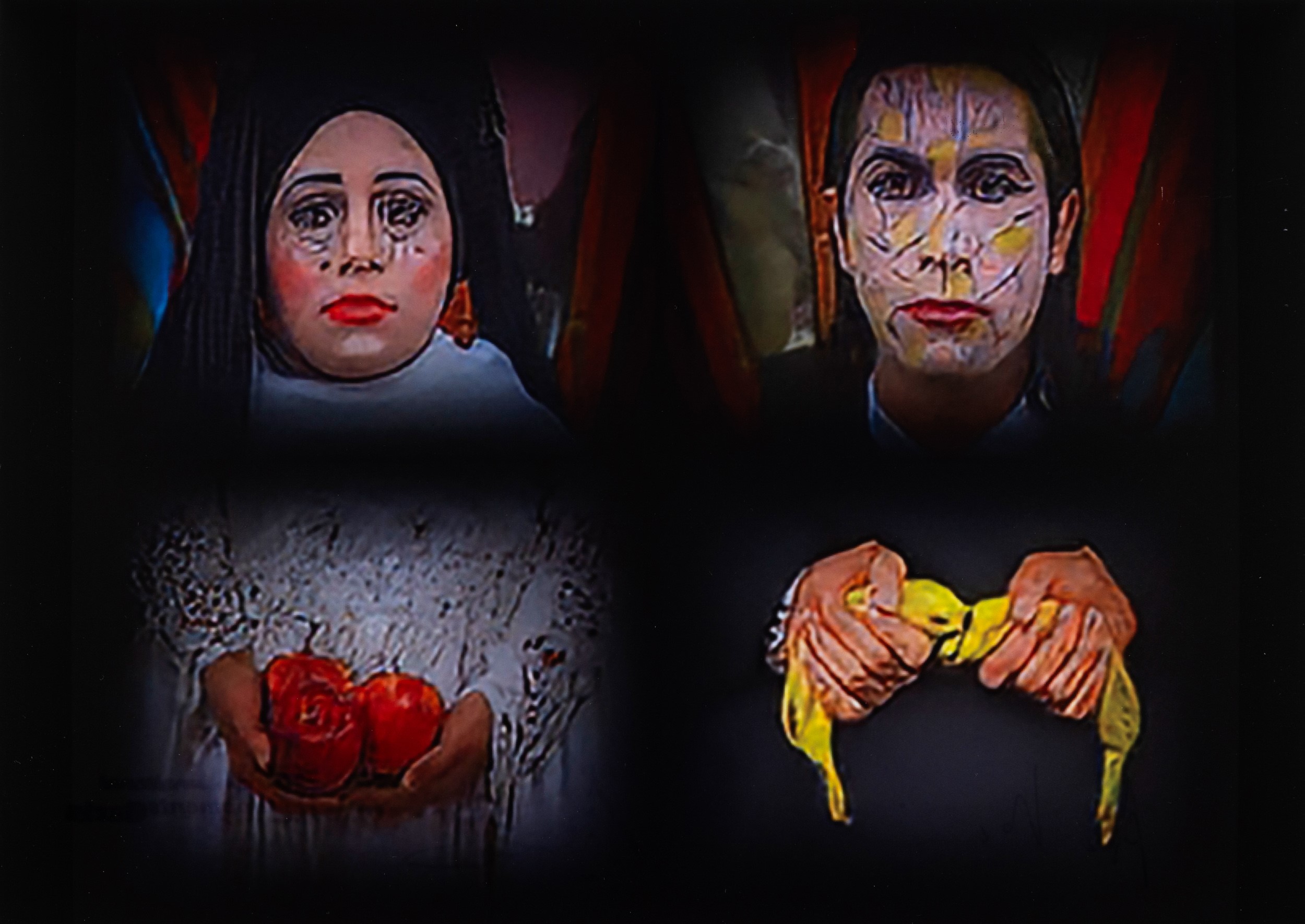 Senza titolo, still frame tratti da “6 Video Arts”