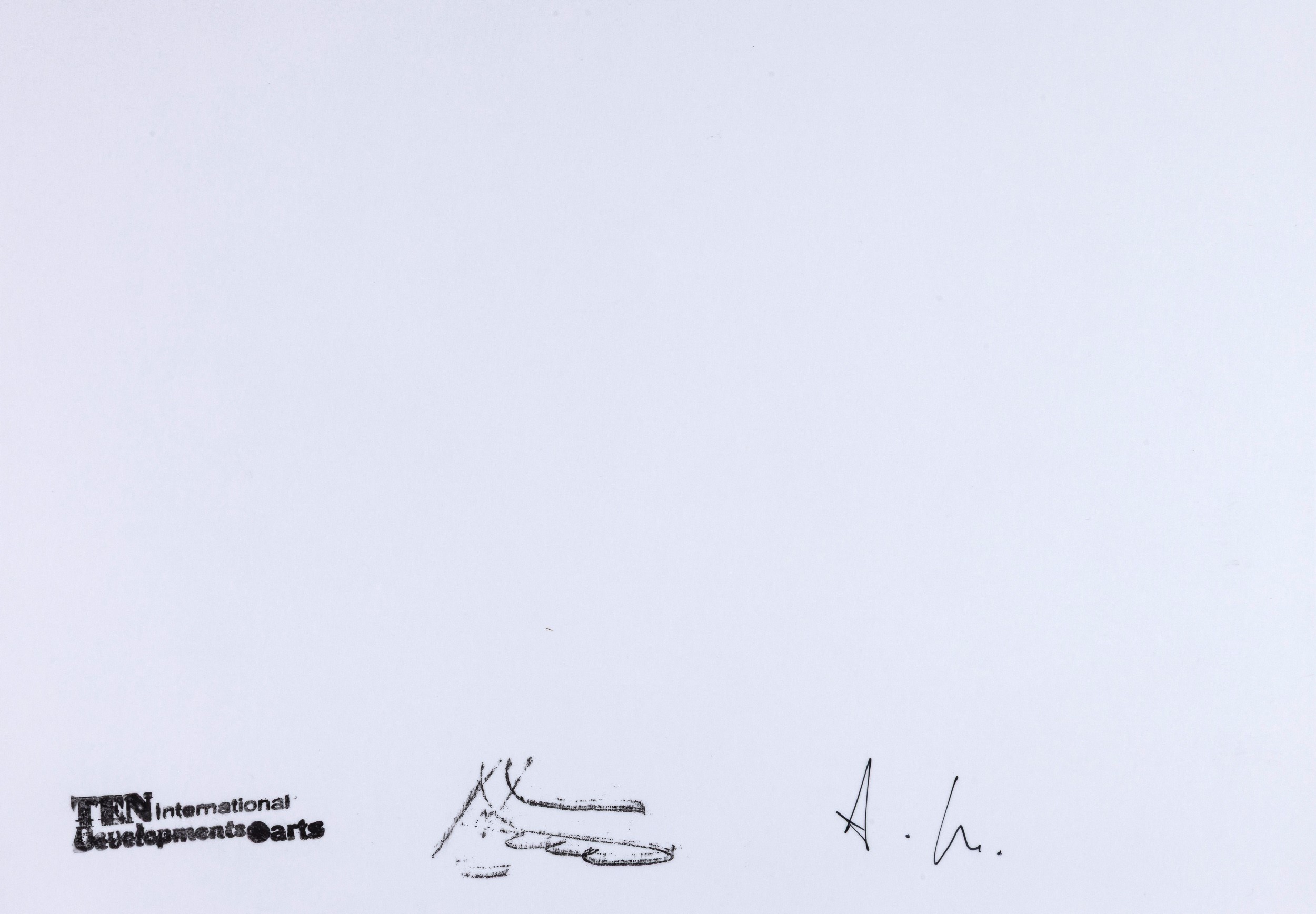 Lotto di due fotografie Senza titolo, still frame tratti da “6 Video Arts”