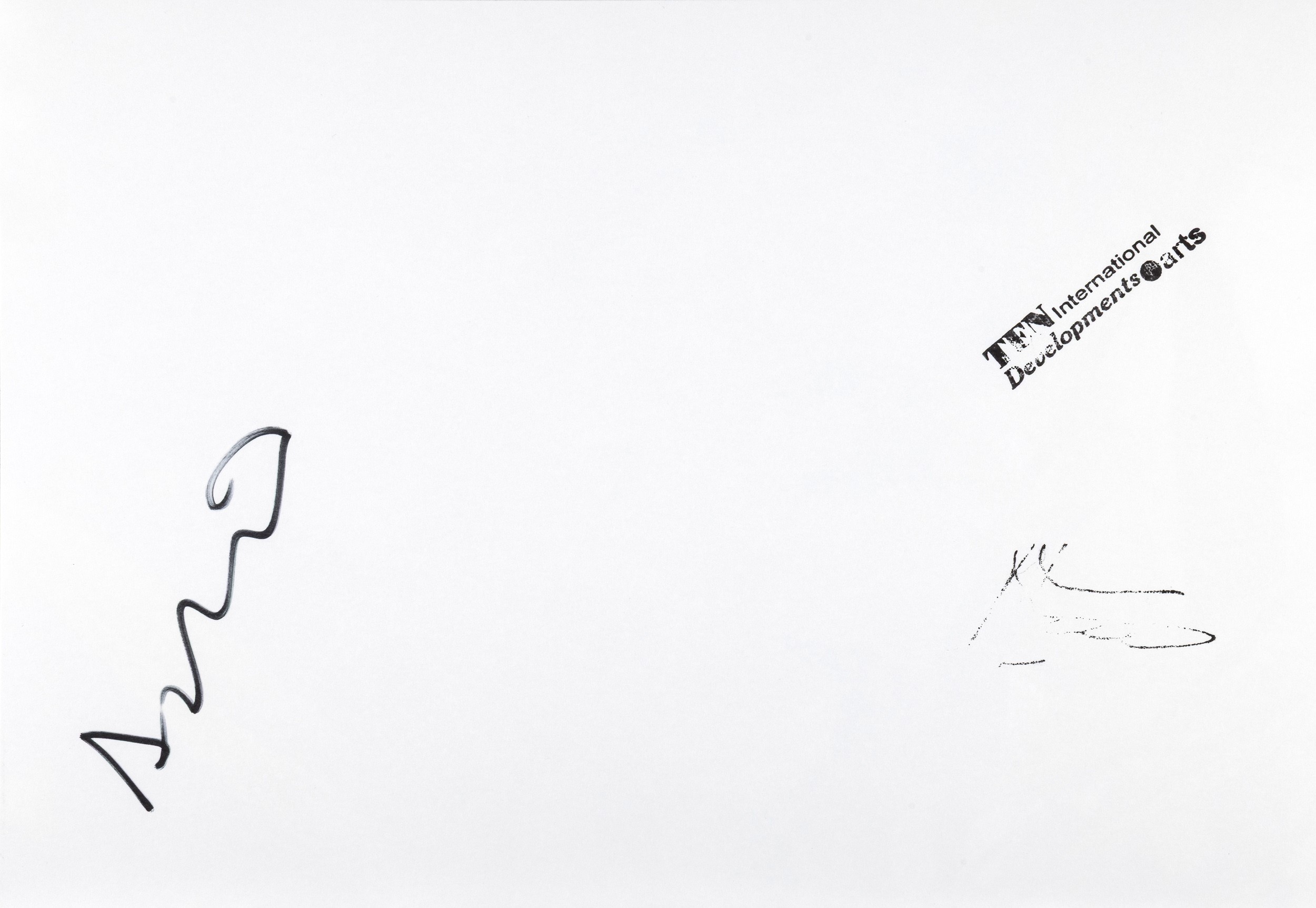 Abbas Gharib - Senza titolo, dalla serie "Flowers", stampa digitale su carta baritata, 2023