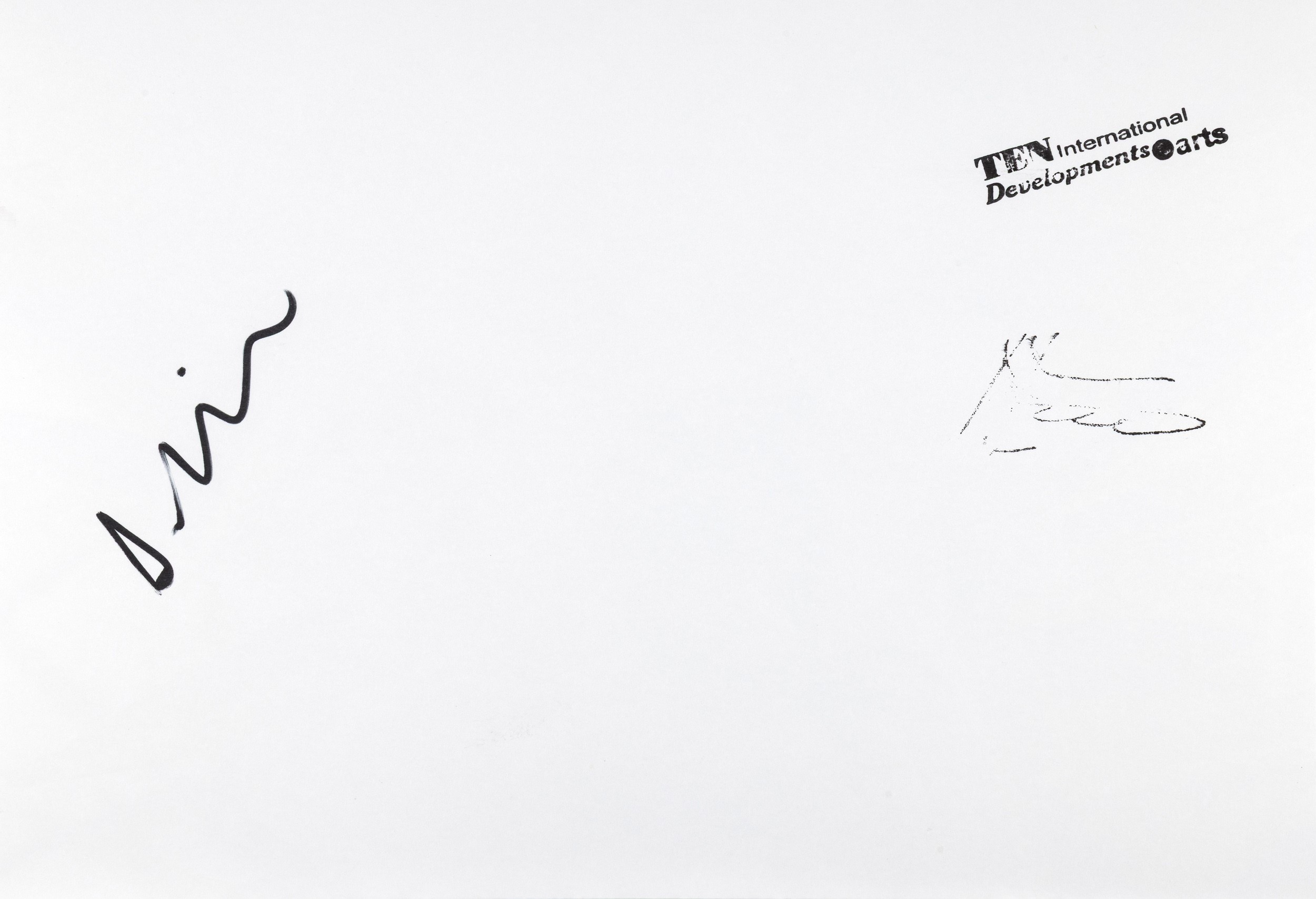 Abbas Gharib - Senza titolo, dalla serie "Flowers", stampa digitale su carta baritata, 2023