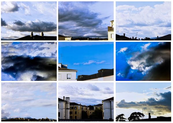 Polittico, lotto di nove fotografie Senza titolo, dalla serie 