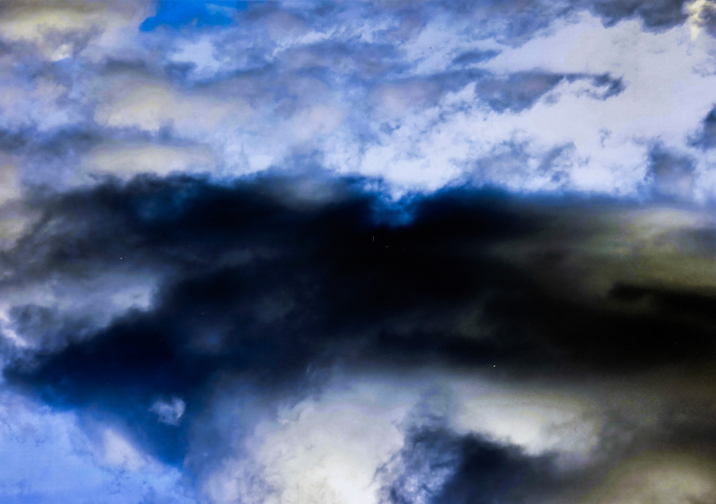 Polittico, lotto di nove fotografie Senza titolo, dalla serie "Clouds”