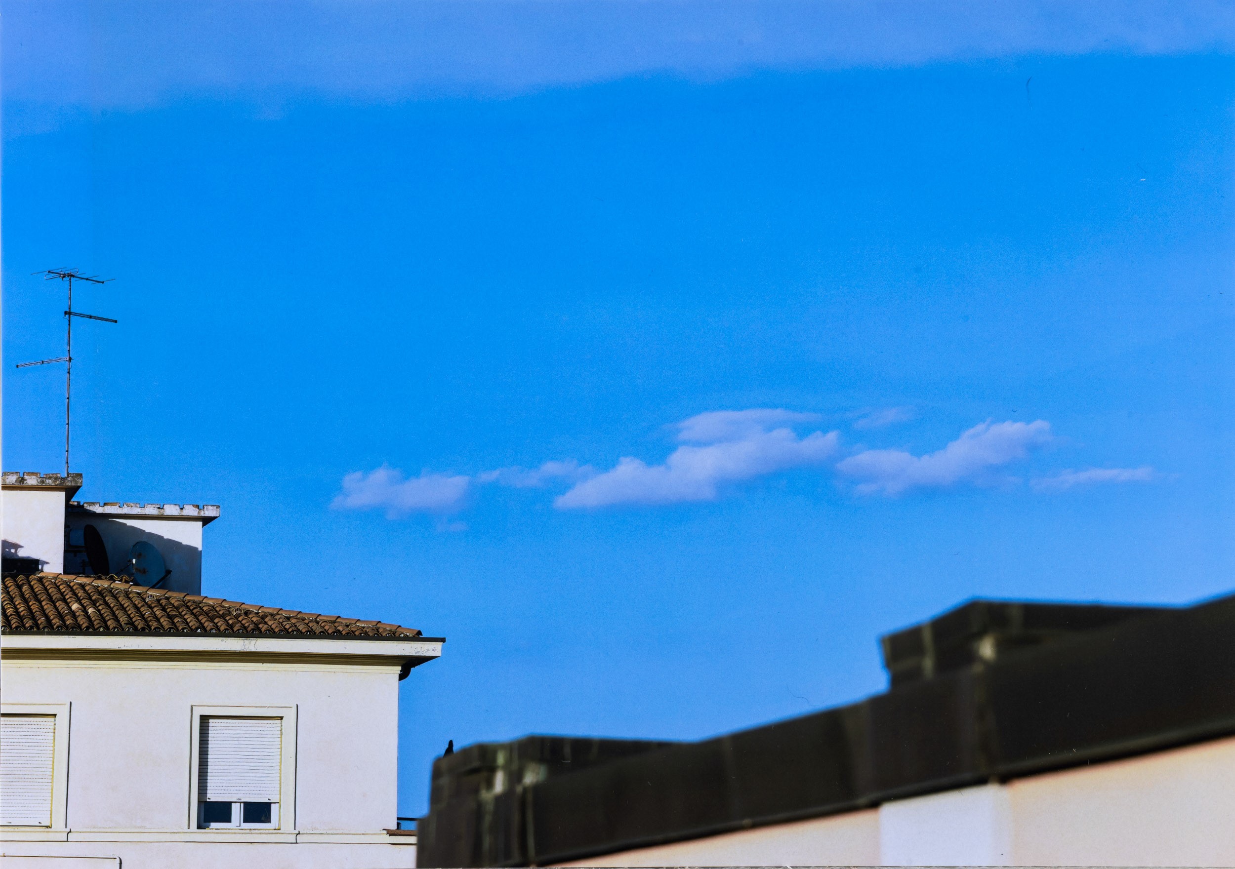 Polittico, lotto di nove fotografie Senza titolo, dalla serie "Clouds”