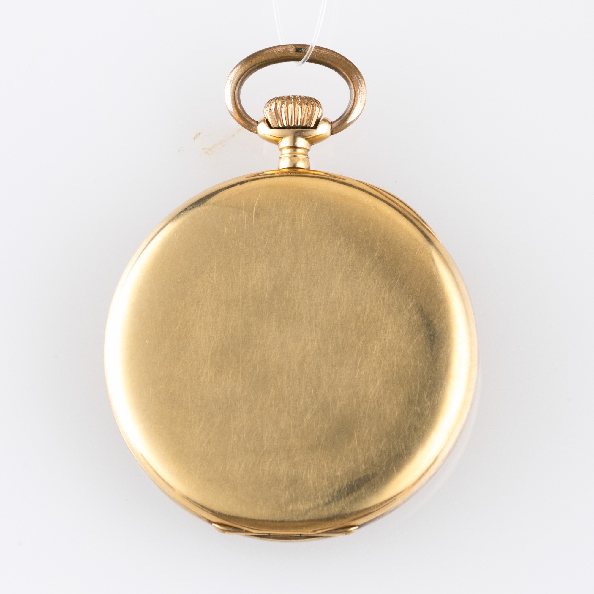 Eberhard & Co - Orologio da tasca in oro giallo 18k con quadrante champagne e piccoli secondi