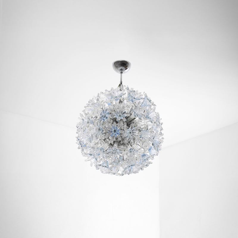 Toni Zuccheri : Lampada a sospensione mod. Esprit  - Auction Design - Cambi Casa d'Aste