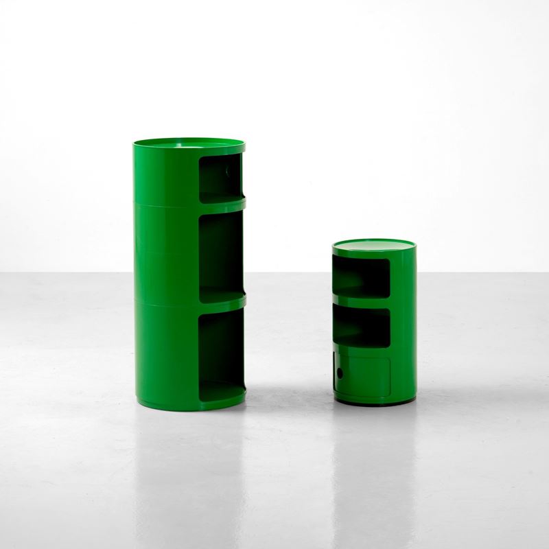 Anna Castelli Ferrieri : Due mobile mod. Componibili  - Auction 20th-century furnishings - Cambi Casa d'Aste