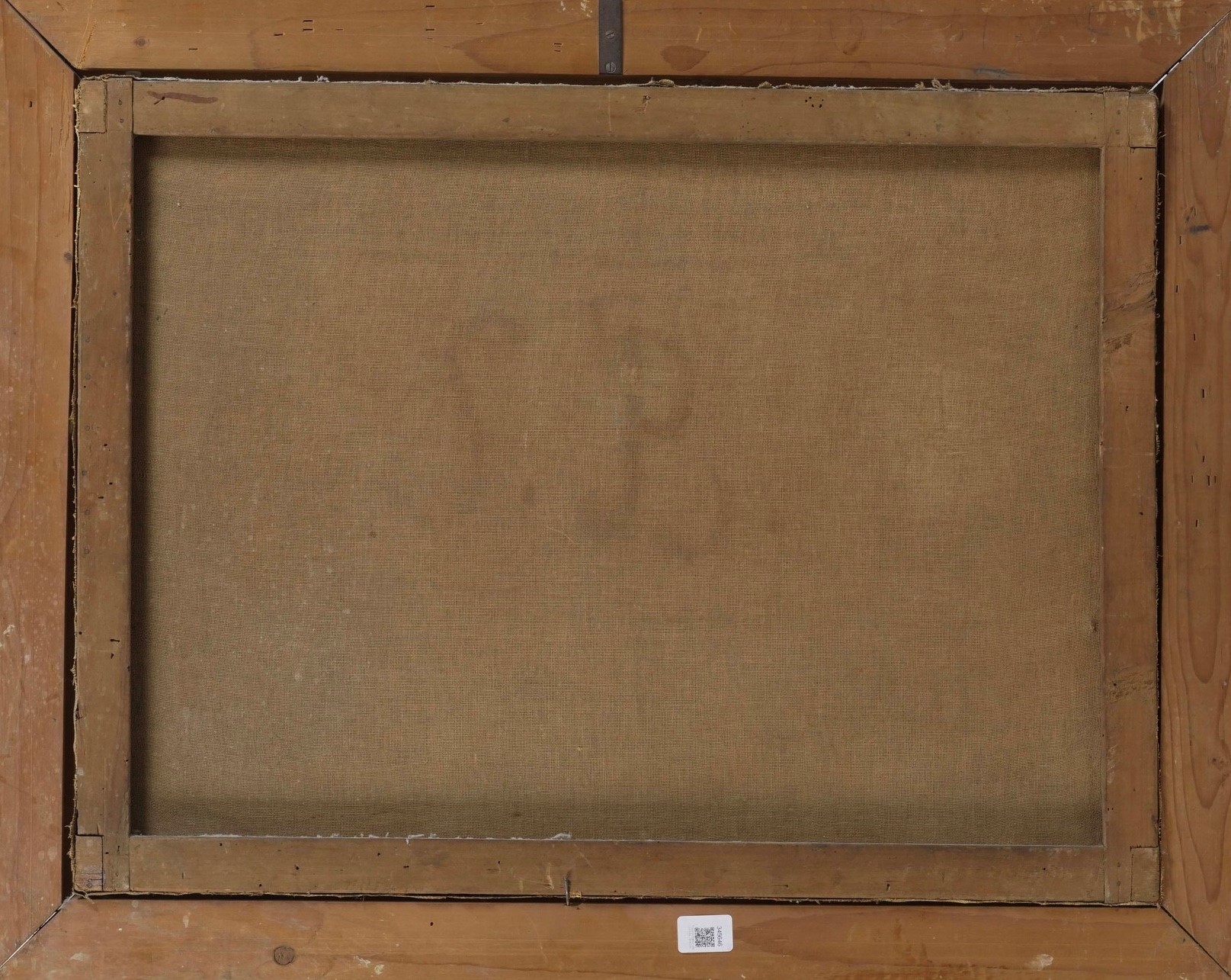 Scuola del XVII secolo, Fuga in Egitto, olio su tela