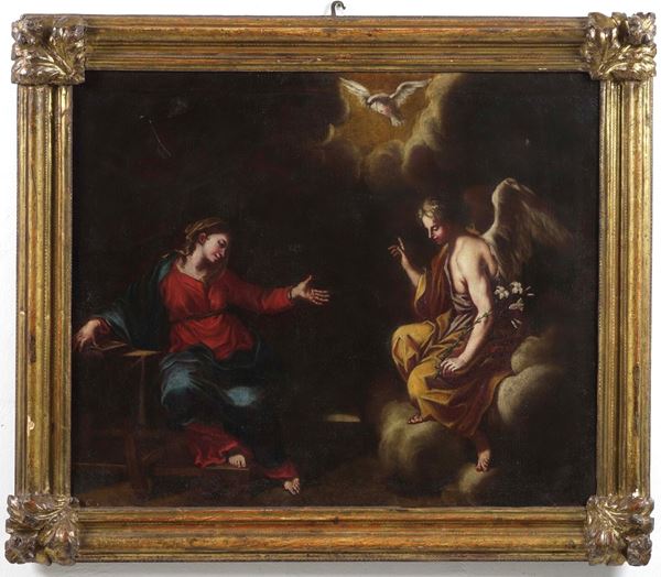 Scuola del XVII secolo Annunciazione