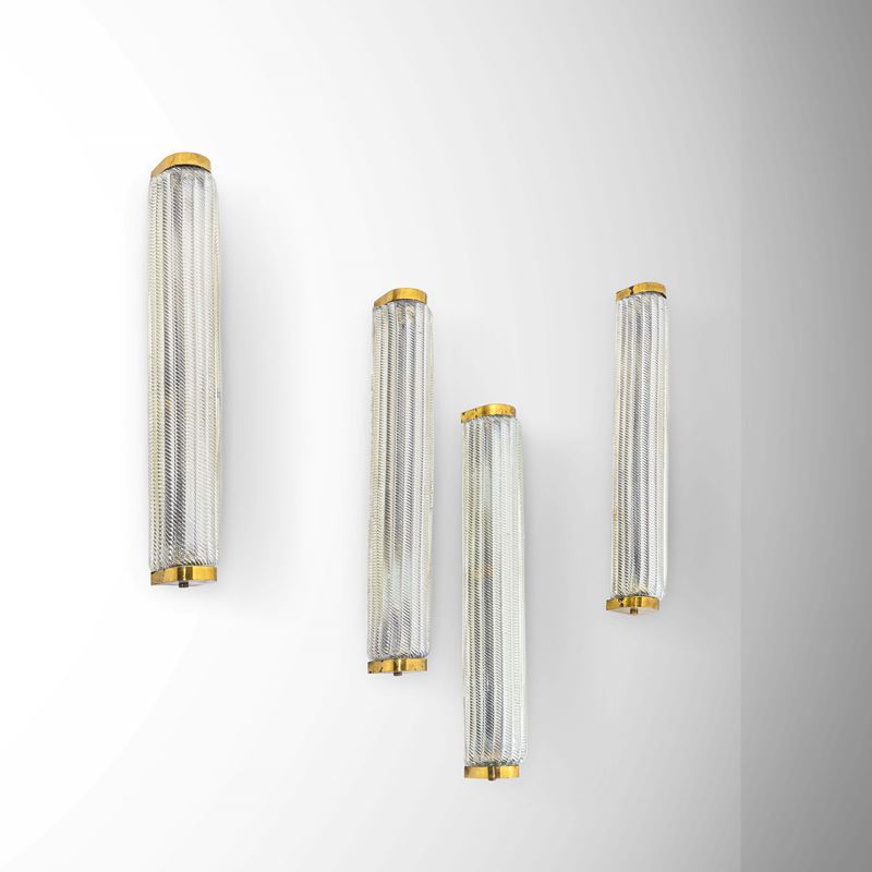 Carlo Scarpa : Quattro lampade a parete  - Asta Design 200 - Cambi Casa d'Aste