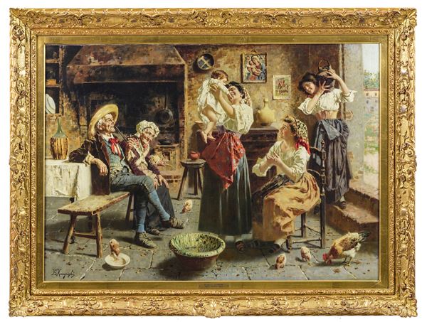 Eugenio Zampighi - Il bagno