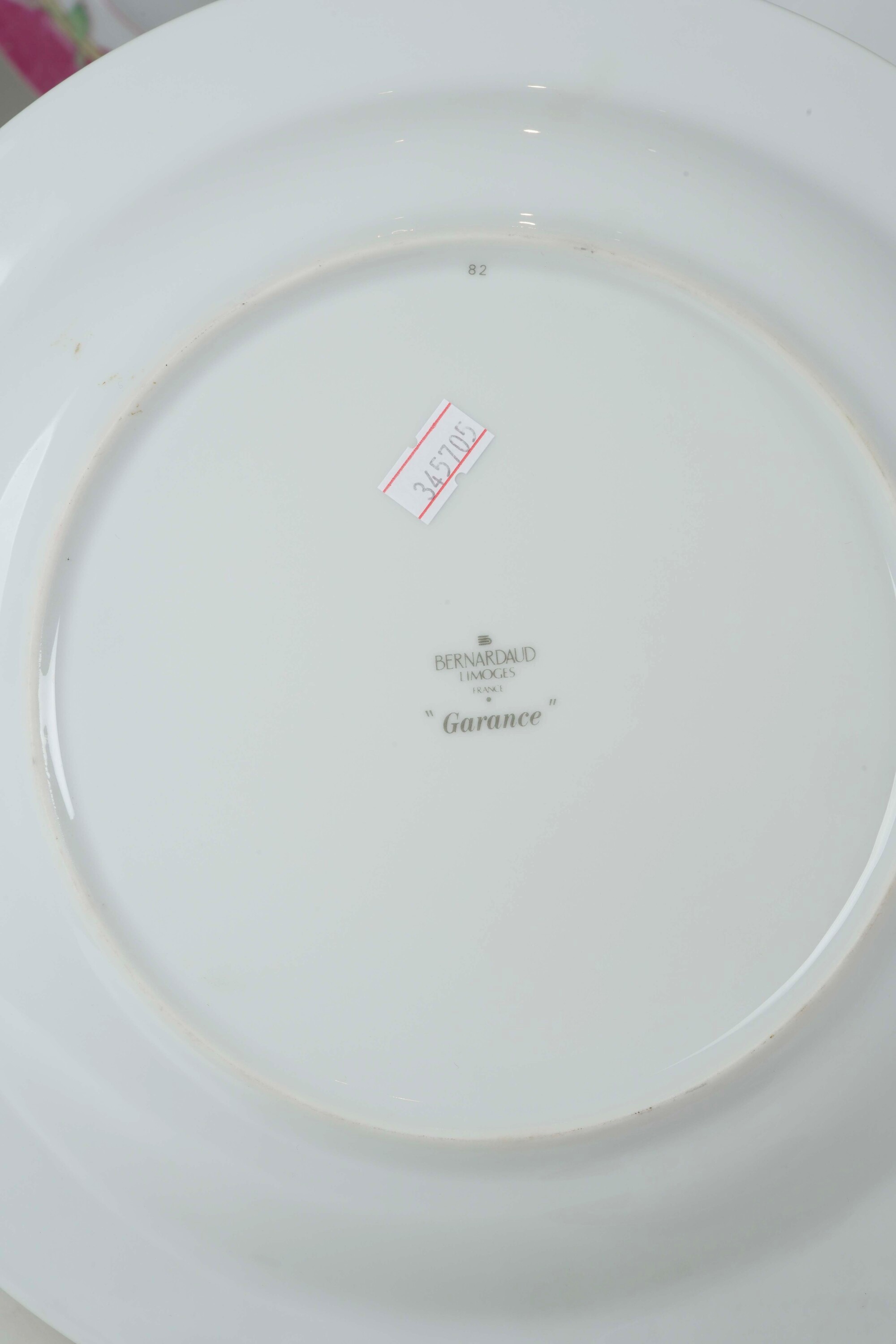 Servizio da Tavola “garance” Francia, Limoges, Manifattura Bernardaud, XX-XXI Secolo
