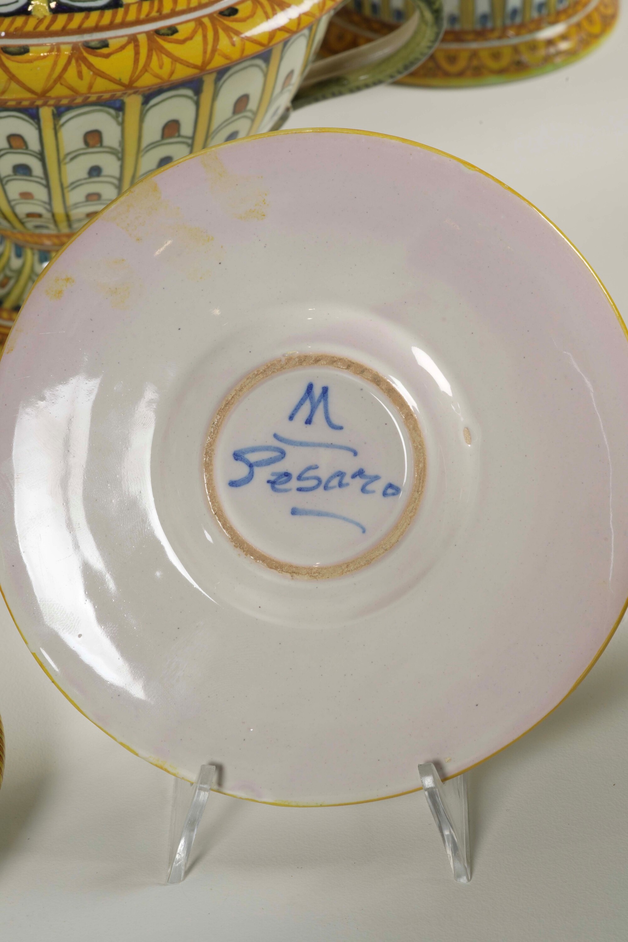 Servizio da Prima Colazione Pesaro, Manifattura Molaroni, XX Secolo