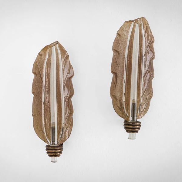 Due lampade da parete