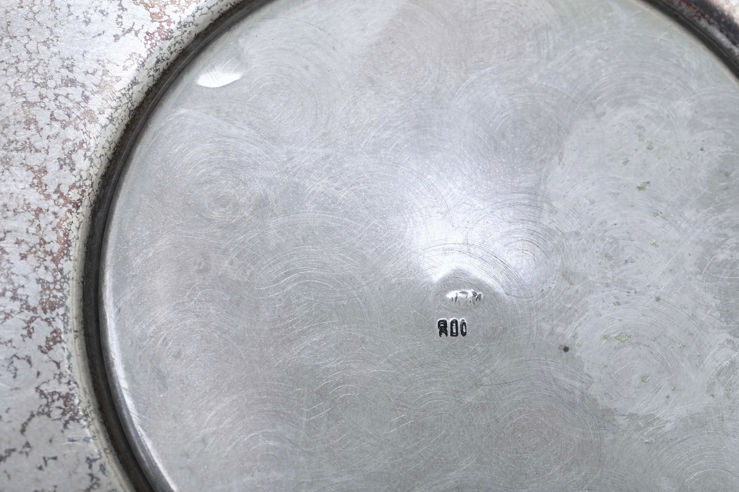 Coppia di Candelabri. Argenteria Italiana della Prima Metà del XX Secolo