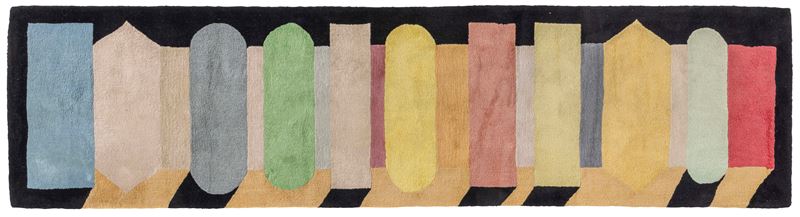 Ettore Sottsass : Tappeto in lana  - Asta Design 200 - Cambi Casa d'Aste