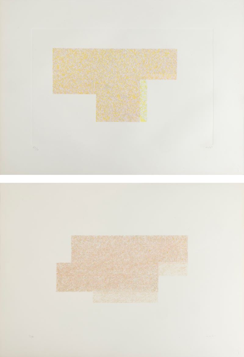 Rodolfo Aricò : Senza titolo  - acquatinta - Asta AMC - Grafiche d'artista - Cambi Casa d'Aste