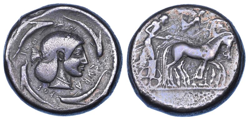 SICILIA - SIRACUSA. Tetradracma, 485-478 a.C.  - Auction Numismatics - Cambi Casa d'Aste