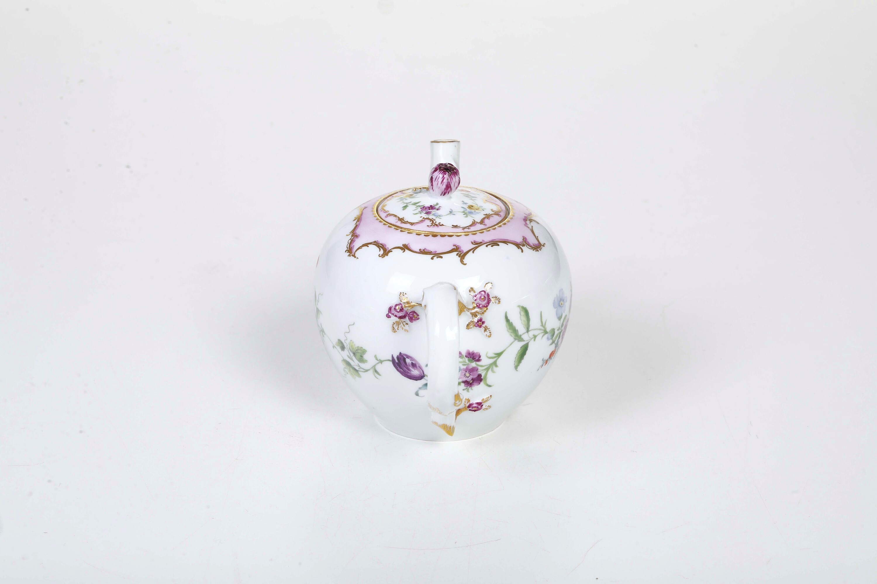 Meissen, Teiera in porcellana policroma (c. 1770)