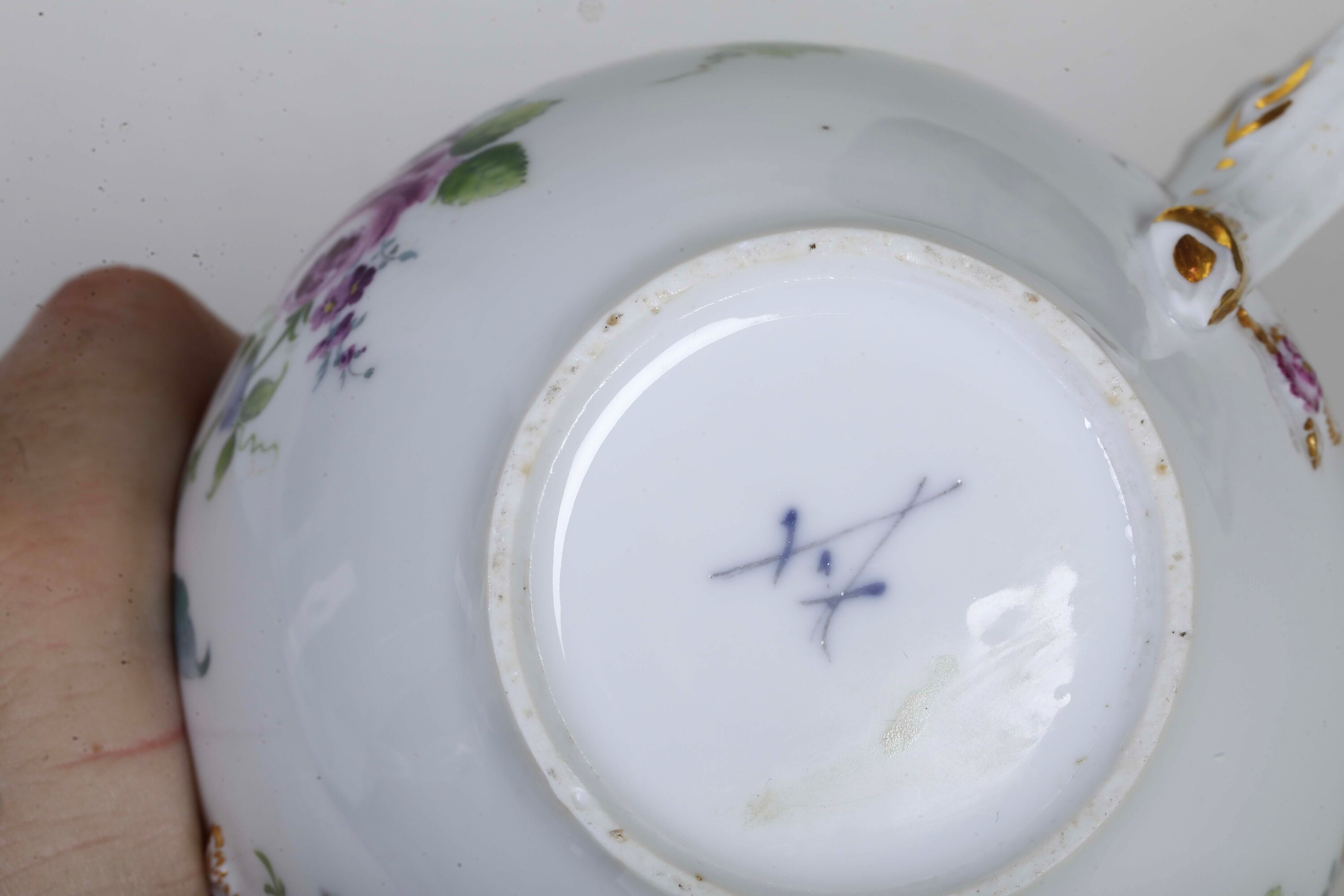 Meissen, Teiera in porcellana policroma (c. 1770)