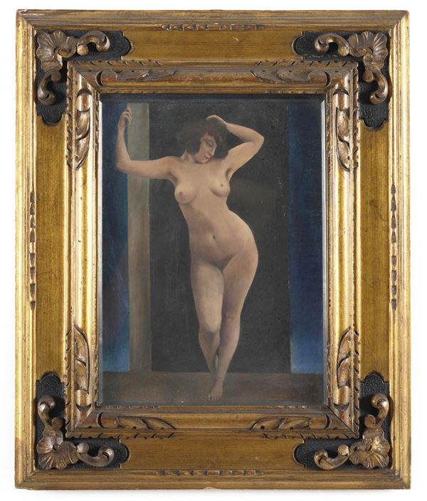 E. Lucchini, a firma di Nudo femminile