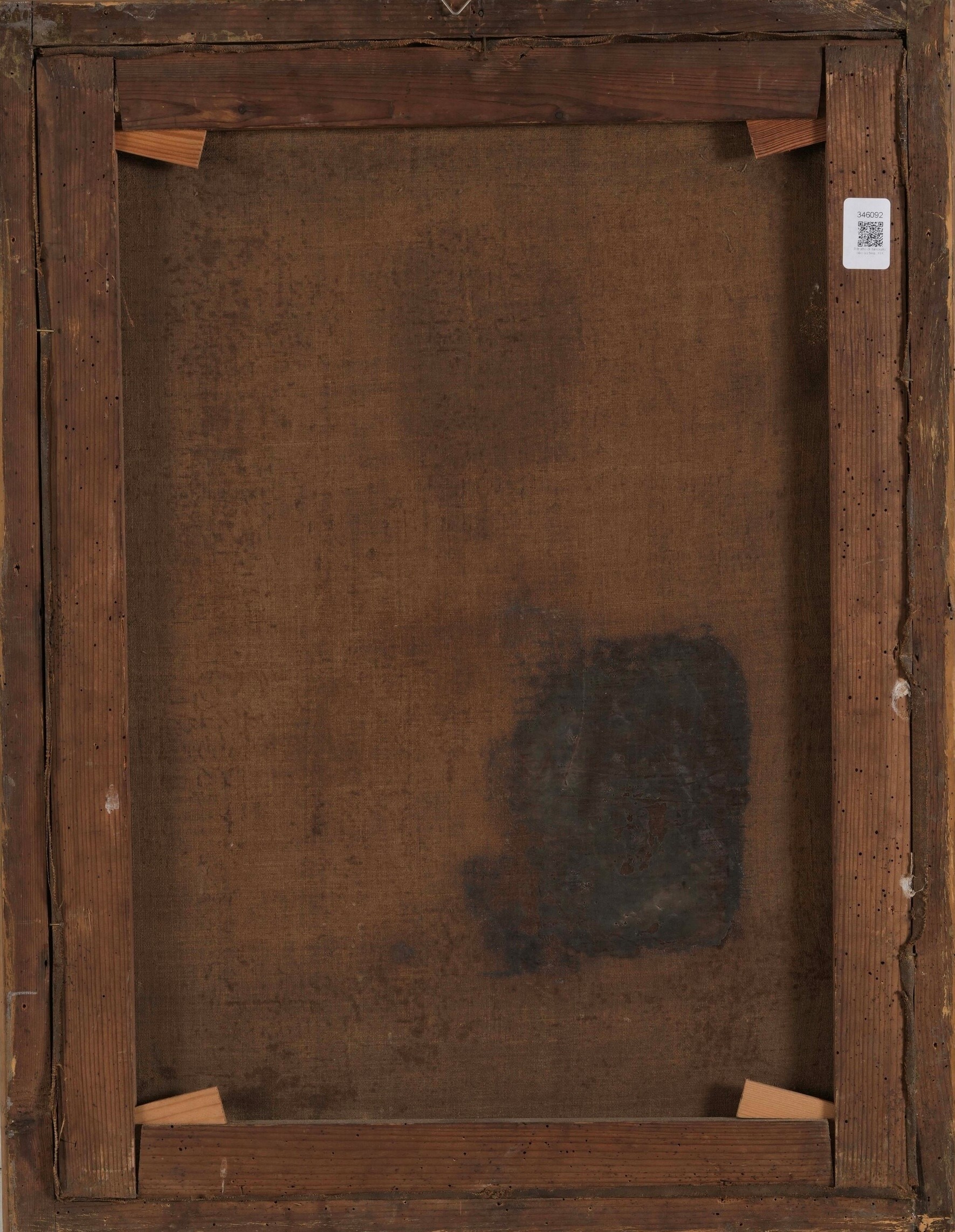 Scuola del XIX secolo, Ritratto di fanciullo, olio su tela