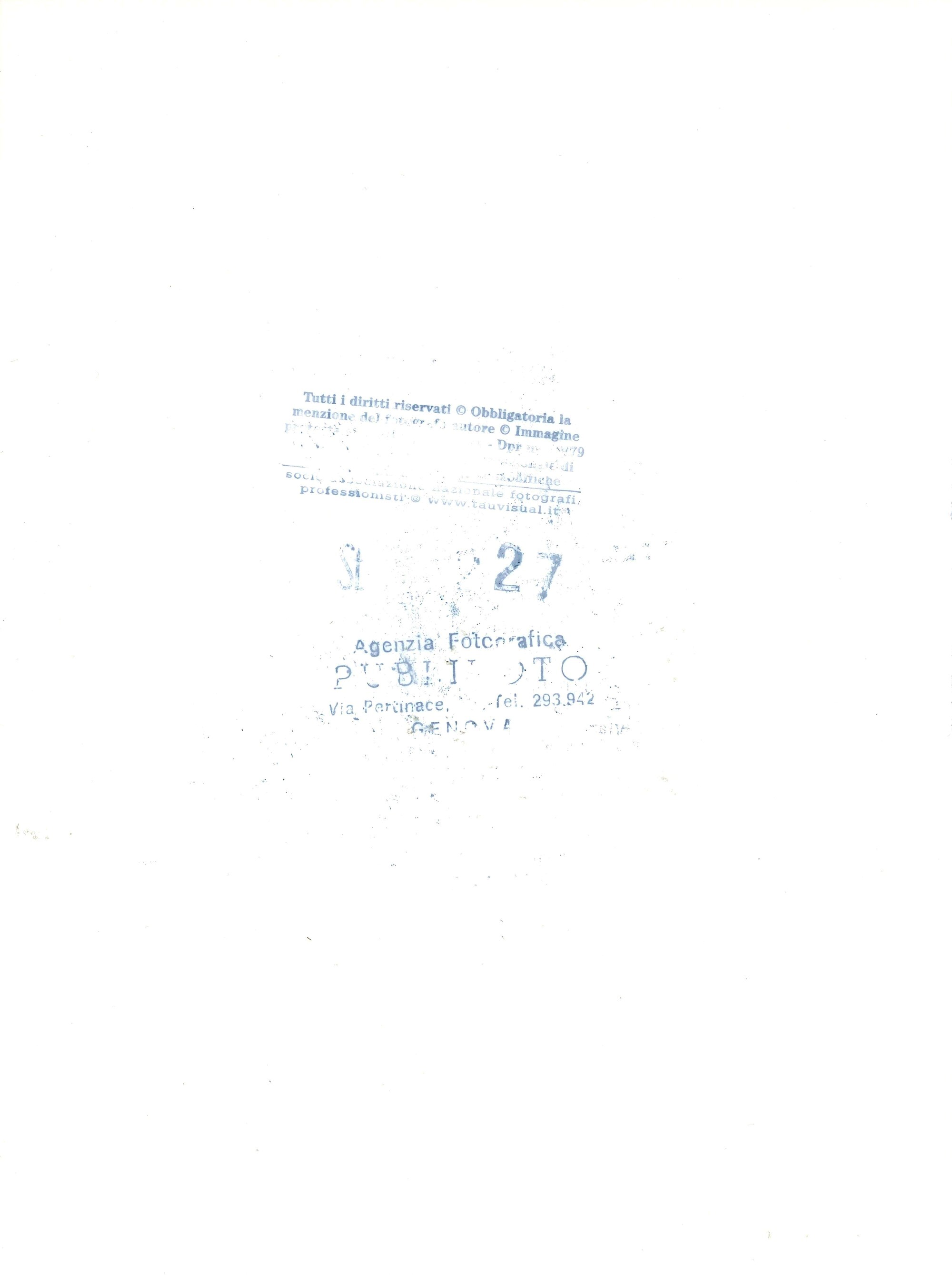 lotto di sette fotografie Jeanne Crain a Genova; Ava Gardner a Sanremo; Ester Williams a Portofin...